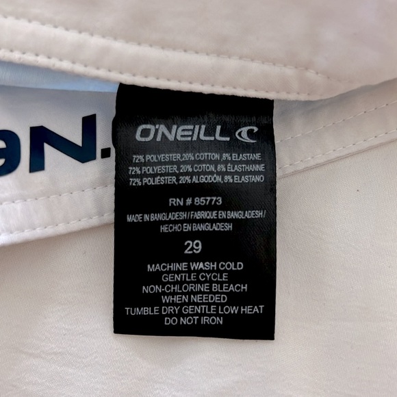 O’Neill Swim Trunks - Red & White & Blue - Picture 8 of 8